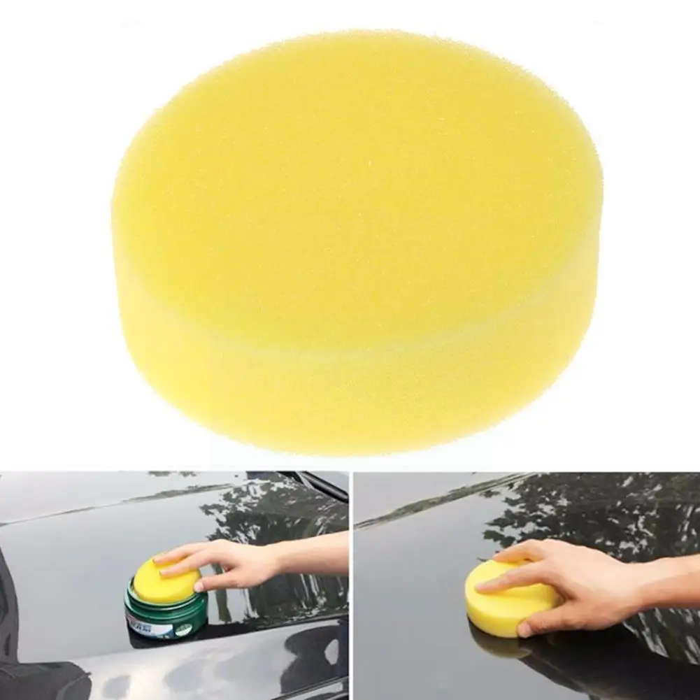 

5pcs/set Polishing Buffing Pad Flat Sponge Polisher Buffer Pads For Car Accessories Polisher Beauty Waxing Polishing Pad O6X8