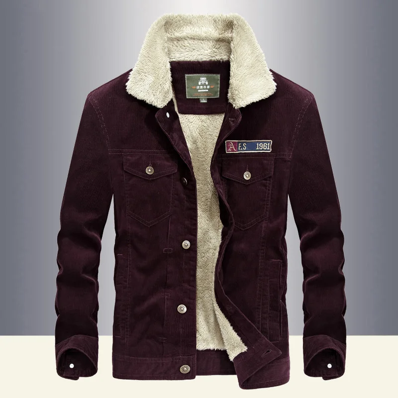 Зимние куртки Для мужчин толстые теплые пальто на флисе с куртка в стиле милитари