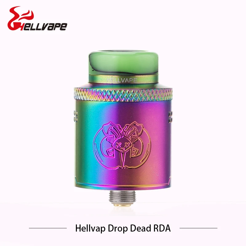 Атомайзер для электронных сигарет helvape Drop Dead 24 мм RDA с наконечником из смолы