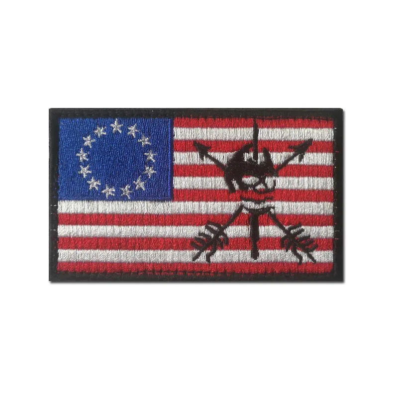 Delta Cag Cif Заплатки с крючком и петлей тонкая фотография зеленый берет американский