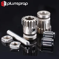 dual drive extruder gear kit cloned btech upgraded for prusa i3 3d printer extrusion gear minibowden extruder ed3 cr10 cr10s