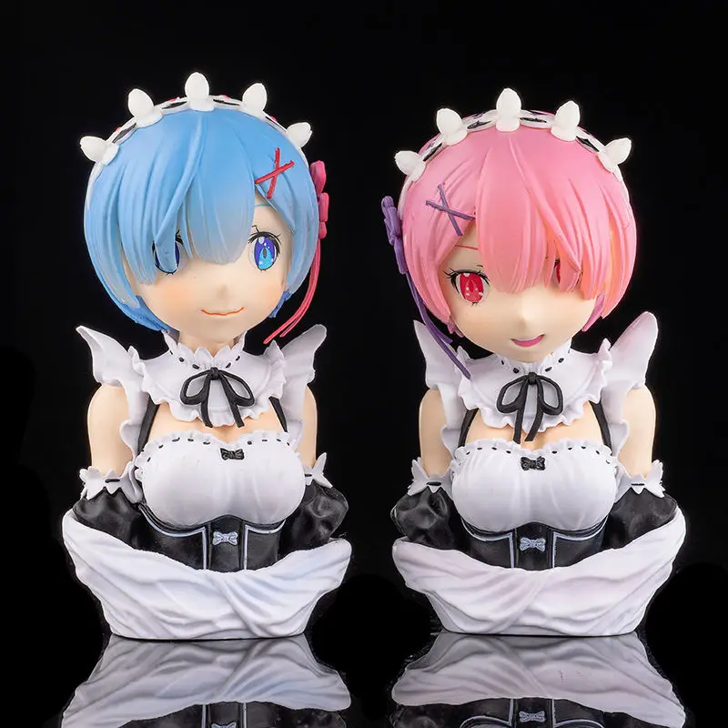 

Фигура из аниме «Re:Life In A Different World From Zero Maid Rem Ram», статуя грудь из ПВХ, фигурка, коллекционная кукла, подарки