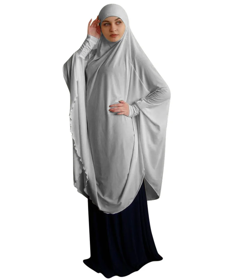 

Islamic Ramadan Muslim Hijab Long Khimar Women Formal Prayer Garment Niqab Turkey Namaz Burka Musulman Jurken Jilbab Djellaba