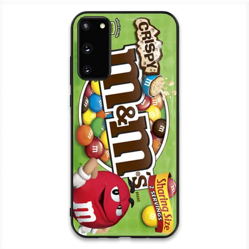 

Babaite M&Ms Chocolate Box Shell Phone Case For Samsung S20 S10 S8 S9 Plus S7 S6 S5 Note10 Note9 S10lite