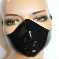 100 latex breathplay hood mask halloween hood rubber fetish face mask for party