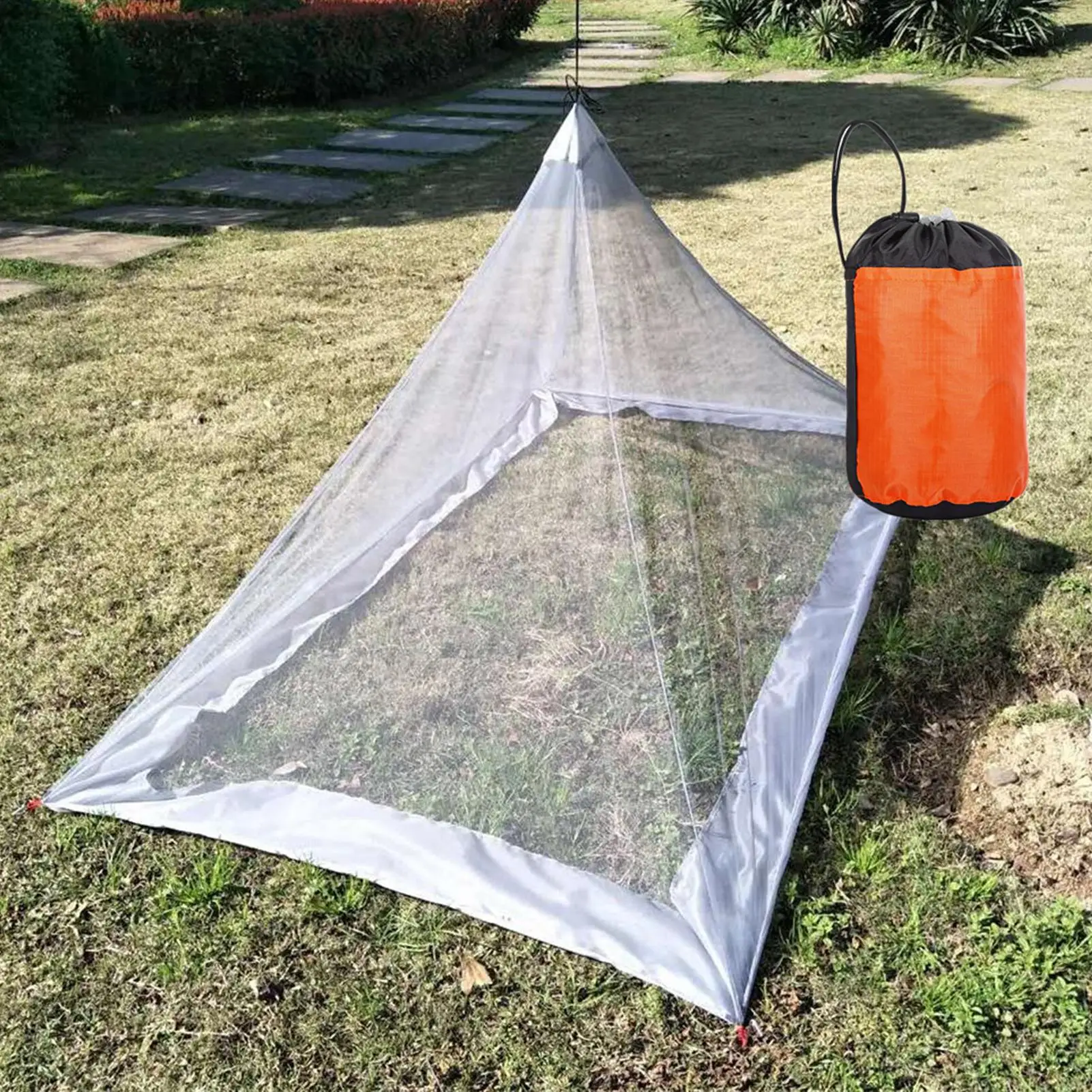 

Портативная треугольная москитная сетка для кемпинга, дорожная Палатка против насекомых, уличные принадлежности
