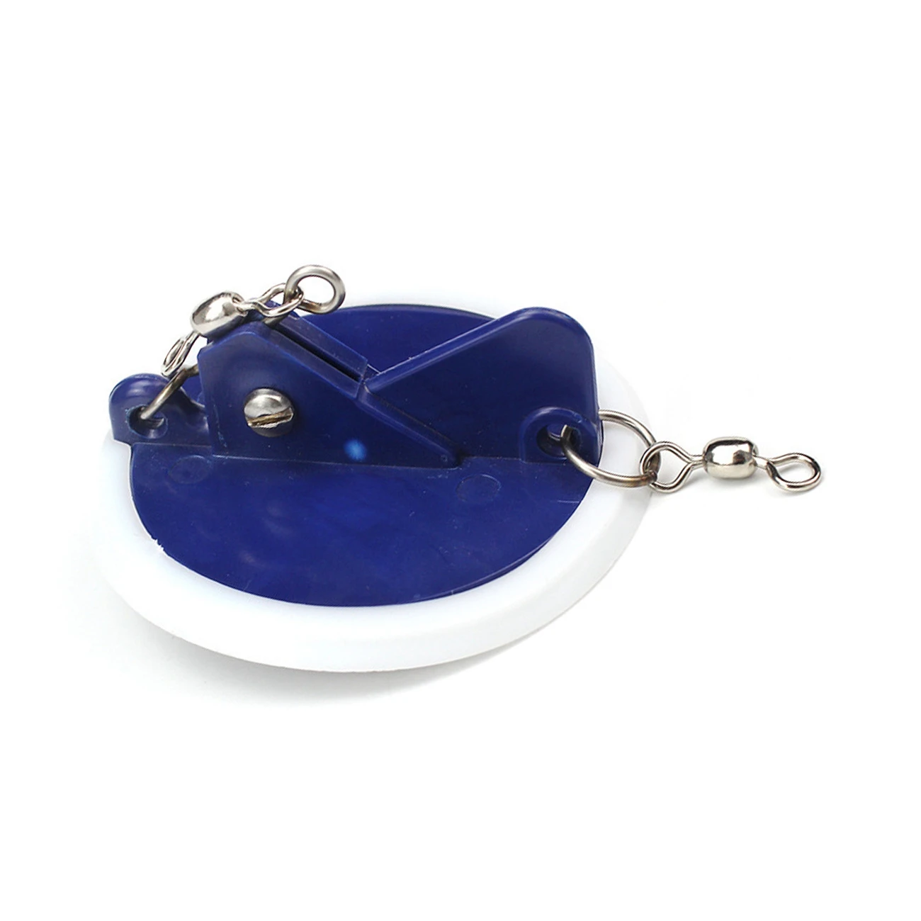 

1pc Boat Sea Fishing Drag Disc Connector with Lead Pendant Angle Adjustable 8-ring Steel Wire Link Latch Grip Swivel Hooks