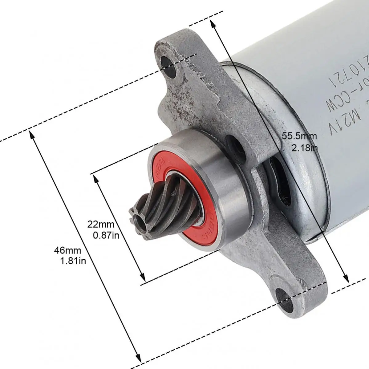 RS550 8 Teeth DC Motor High Power Reciprocating Saw with Conical Gear for Handheld Cutting Lithium Electric | Обустройство дома