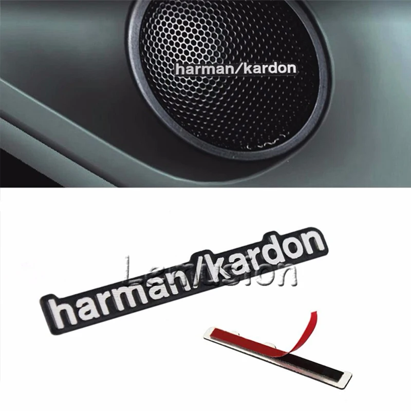 10 шт. автостайлинг Аудио наклейки Harman/Kardon для BMW серии 1 E87 F20 F21 E82 E81 E88 F40 X3 E83 F25 X6 E71 F11