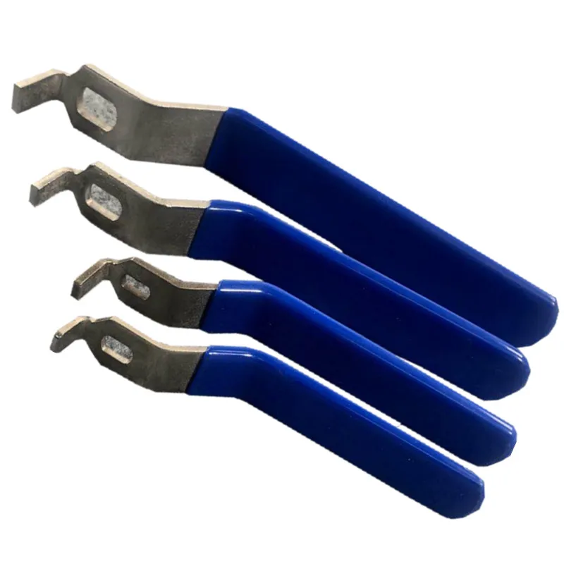 Шток шарового клапана для водопровода из нержавеющей стали &quot 3&quot Синяя