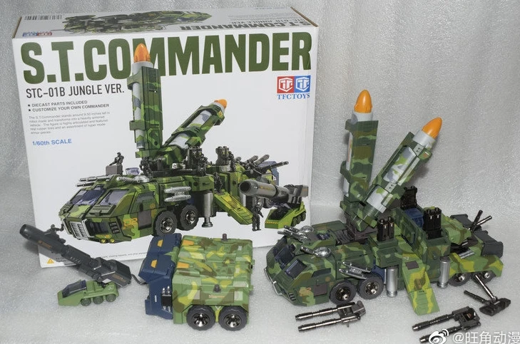 Новая игрушка-трансформер TFC STC-01B S.T.Commander Jungle Ver. Фигурка в наличии | Игрушки и