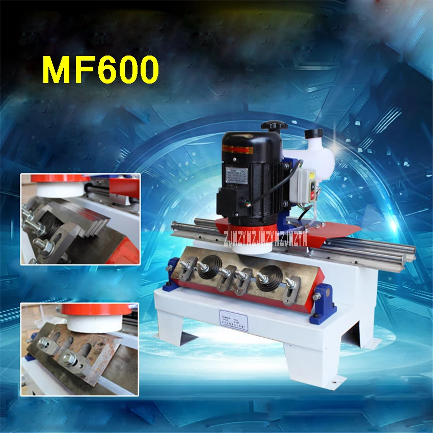 

MF600 Электрический станок для заточки ножей высокой точности линейный шлифовальный станок горизонтальный станок для заточки ножей 220V/380V 1.1KW