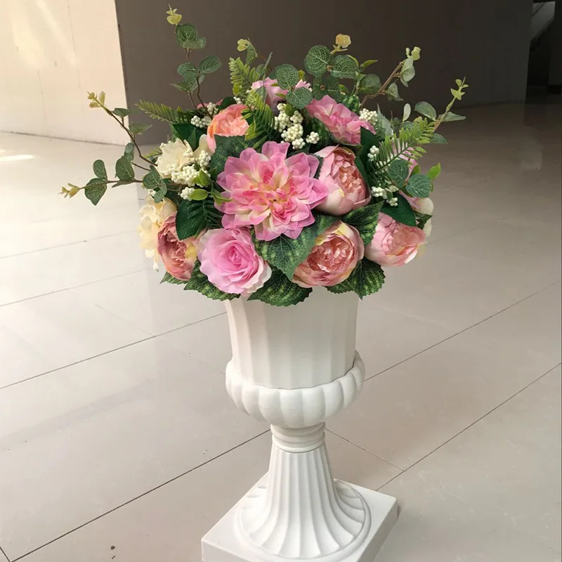 Пионы искусственные шелковые розы цветок большие цветочные шарики для украшение