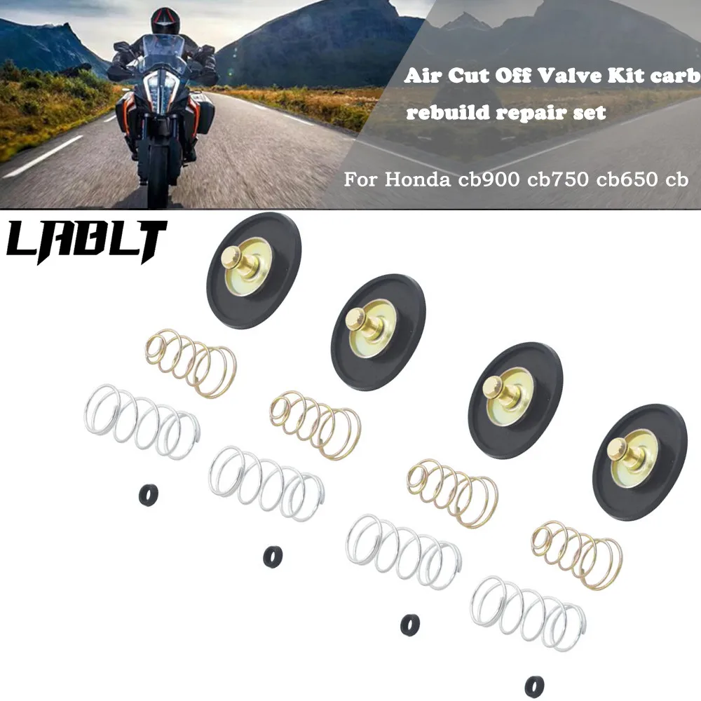 

For Honda cb900 cb750 cb650 cb 4 Air Cut Off Valve Kit carb rebuild repair set