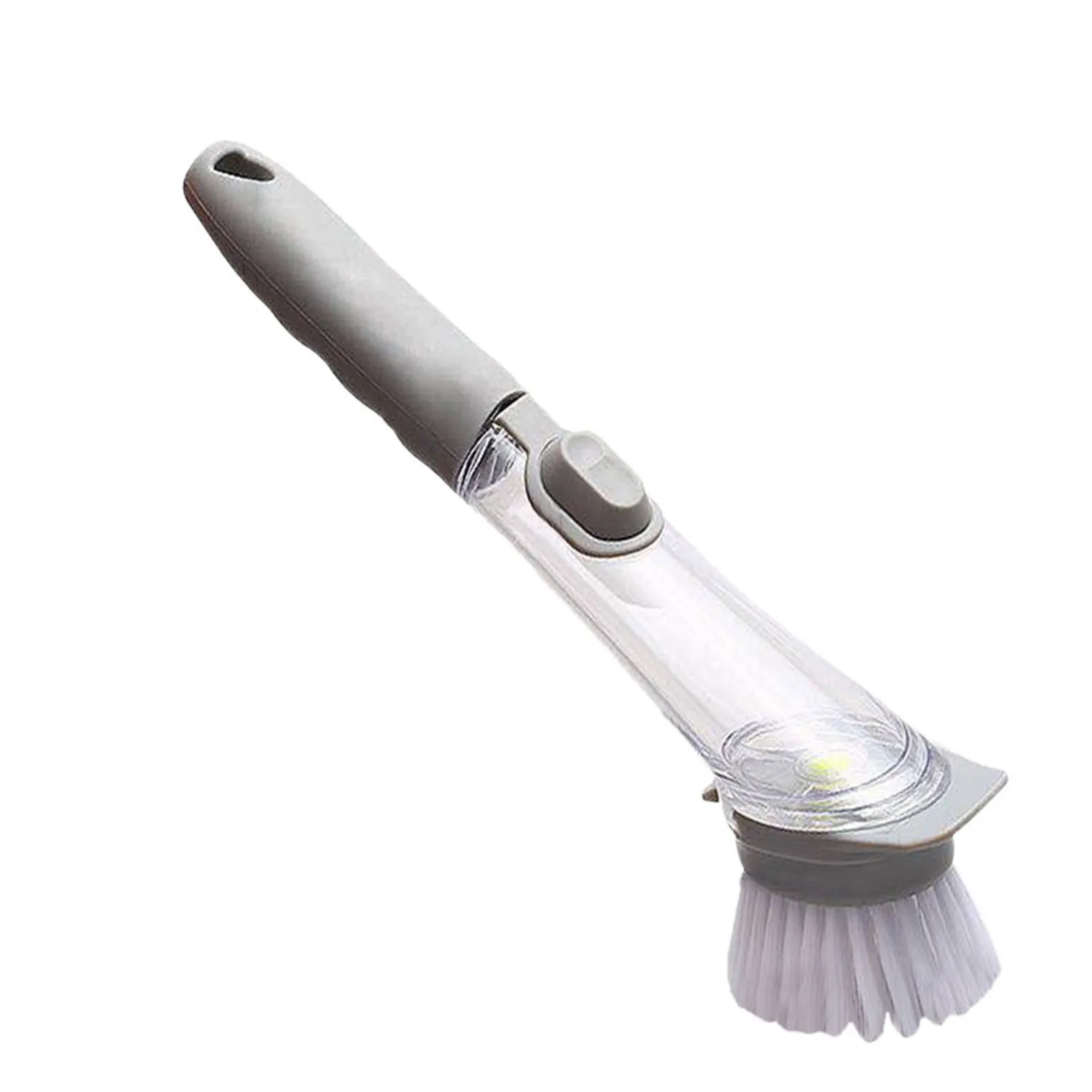 

Kitchen Cleaning Brush Reusable Long Handle Cleaing Brush With Removable Brush Sponge Dispenser Dishwashing Brush Kitchen Tools