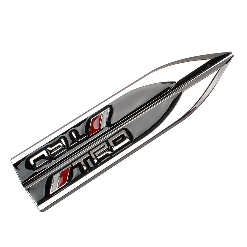 Автомобильный Стайлинг 3D металлический TRD значок для гоночного автомобиля