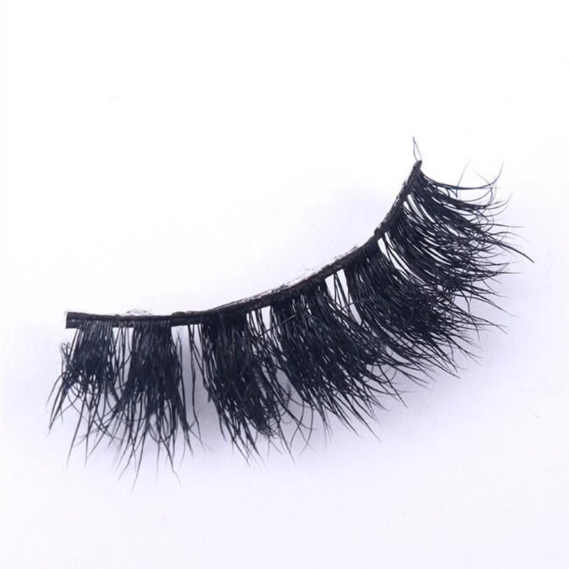 Новинка 1 пара норковые накладные ресницы грязный крест мягкий хлопковый стебель