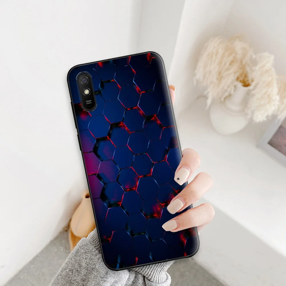 Case For Redmi 9A Case Redmi 9AT Cartoon Silicone Soft Back Cover Bumper on Redmi 9A Case TPU Cover For Xiaomi Redmi 9A 9AT 6.53