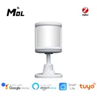 Беспроводной смарт-датчик движения MOL Tuya ZigBee, домашняя система сигнализации с питанием от батарейки, Wi-Fi