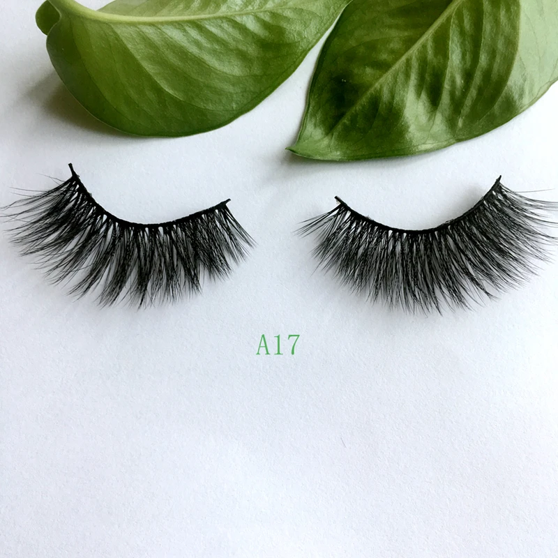 Ресницы натуральные накладные ресницы средней длины легкие многоразовые тонкие