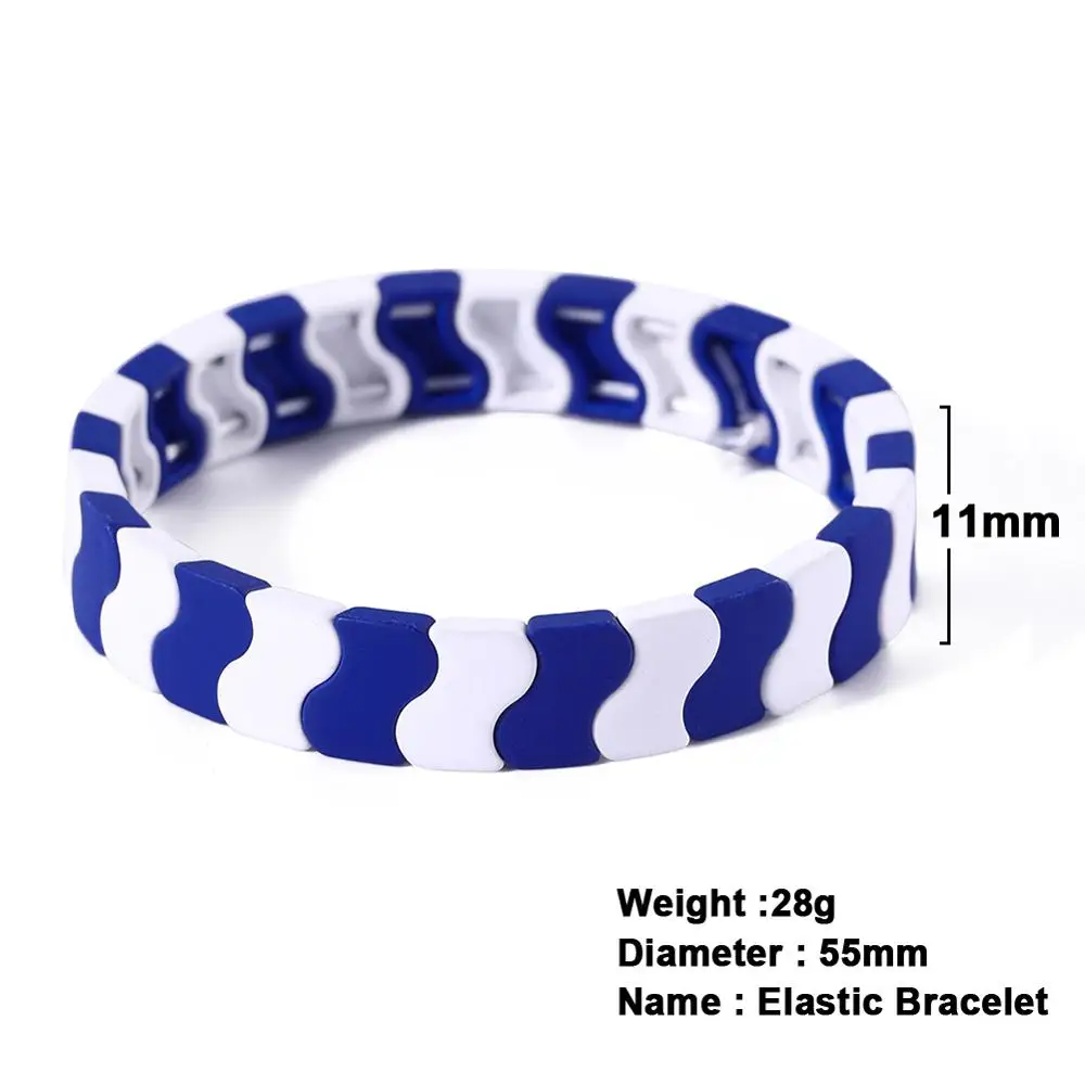 Skyrim модные растягивающиеся браслеты из сплава с краской ручной работы