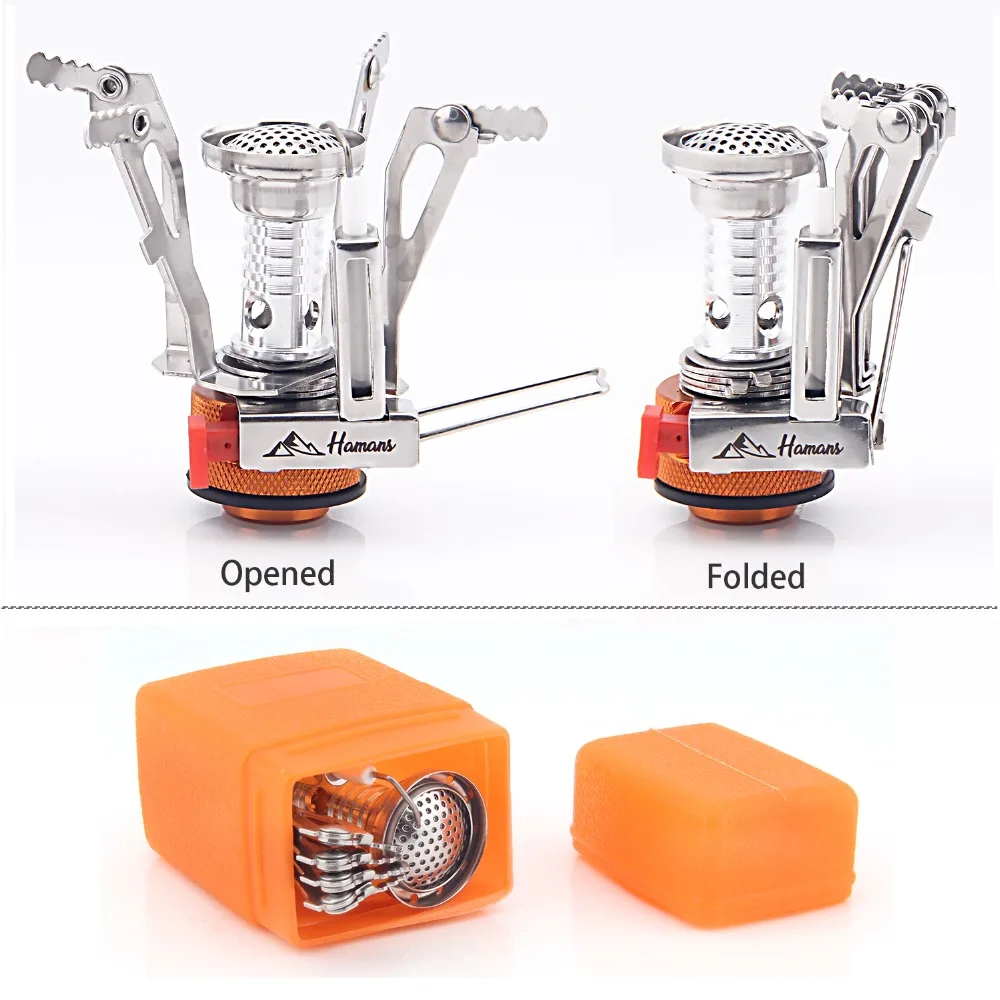 Туристическая плита туристическая карманная Ультралегкая и портативная с