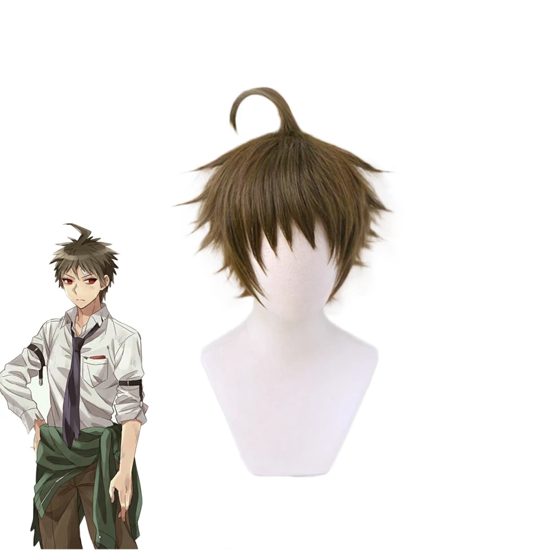 Парик для косплея из Супер данганронпа Хаджиме Хината термостойкие