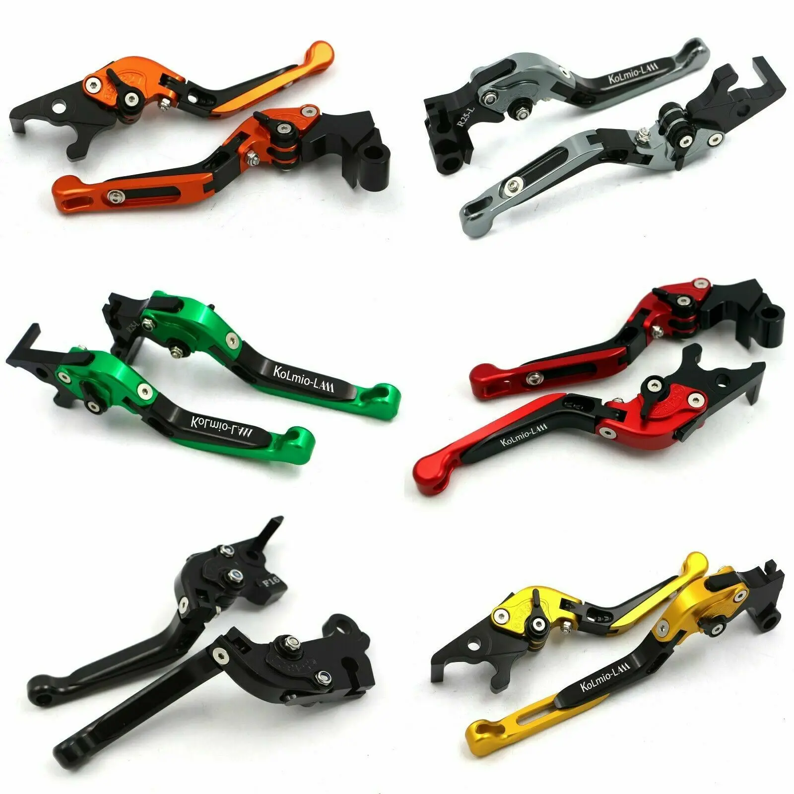 Складной рычаг тормоза сцепления для мотоцикла подходит GSR750 / GSX S750 2011 2016 GSR600 2006 GSR