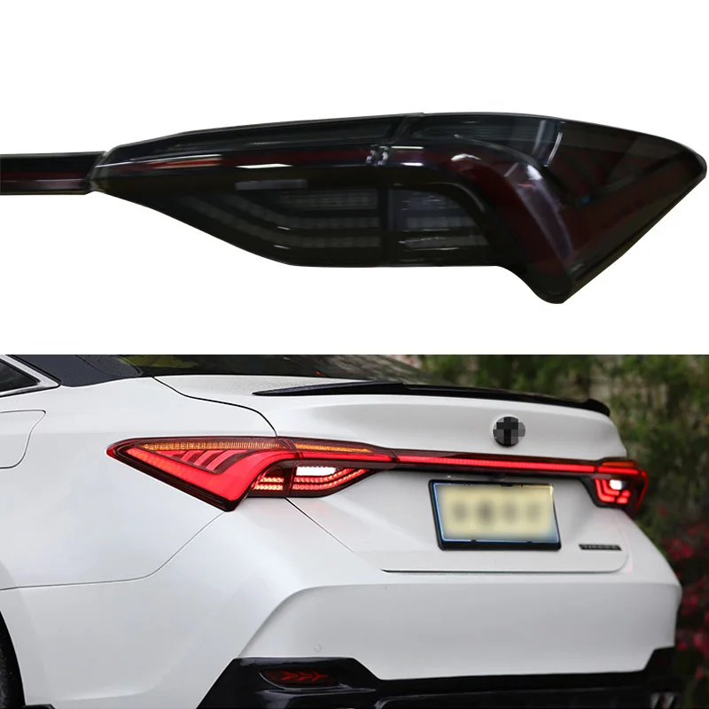 

DNO Car LED Tail Light Taillight For Toyota Avalon 2019 2020 Rear Fog Lamp Brake Reverse Turn Signal