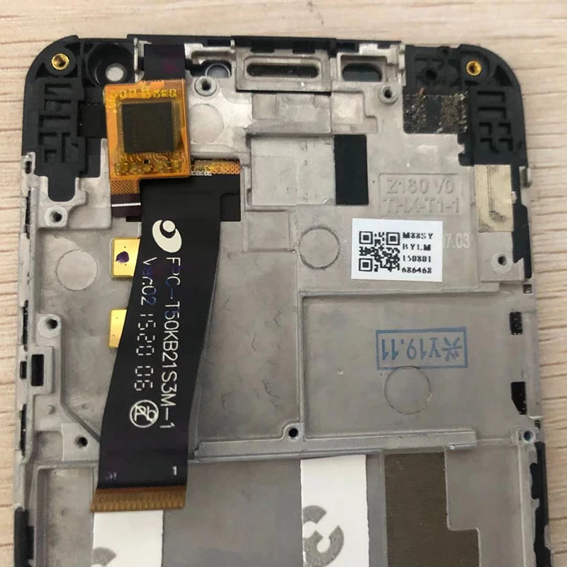 ЖК-дисплей для MEIZU M2 mini 5 0 дюйма AAA + сенсорный экран с рамкой сменный дигитайзер в