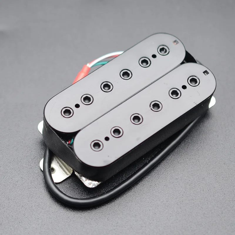 vintage alnico 5 humbucker pickup doppel spule elektrische gitarre brücke pickup schwarz gitarre teile warmen klang schwarz free global shipping