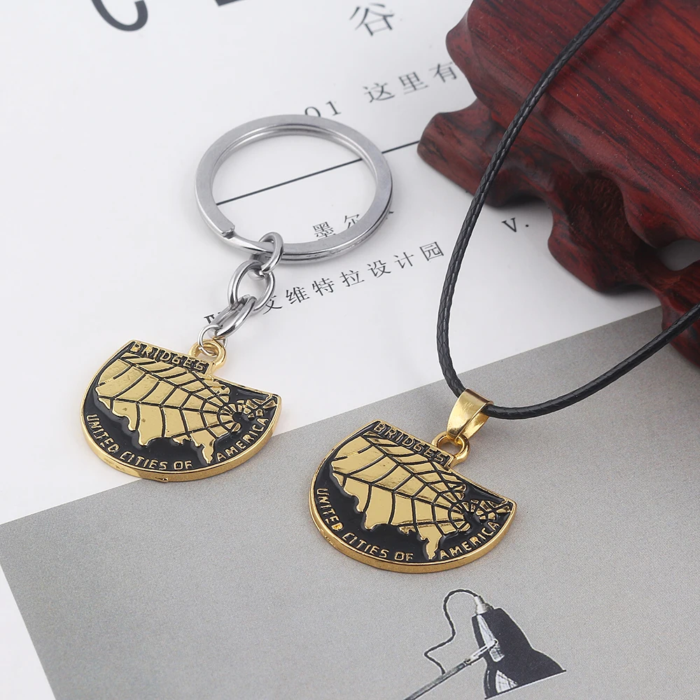 Цепочка с металлической подвеской Игра смерти | Украшения и аксессуары