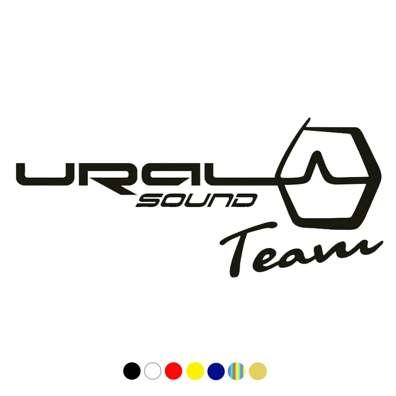 

CS-1868# URAL SOUND Team funny vinyl car sticker waterproof car decal for auto car stickers styling on bumper