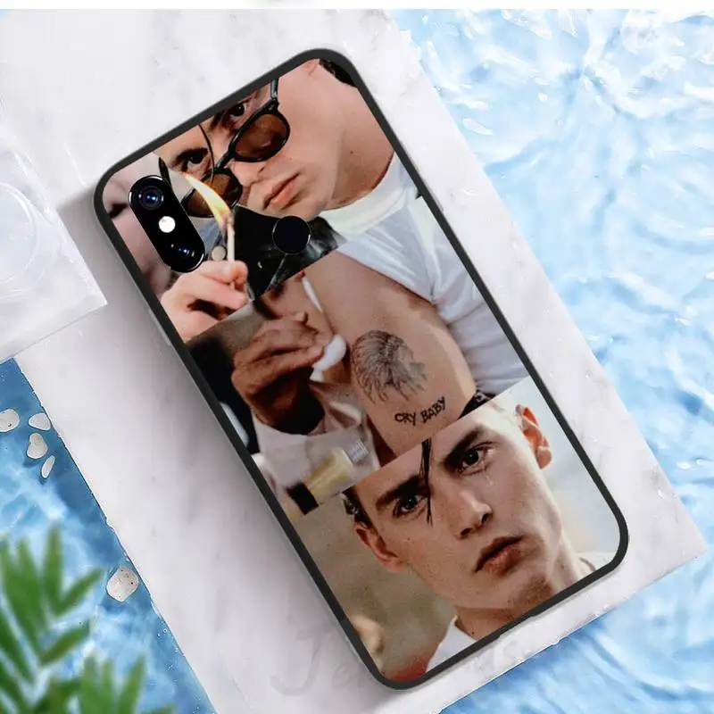 

Famous actors Johnny depp Phone Case For Xiaomi Redmi note 7 8 9 t k30 max3 9 s 10 pro lite