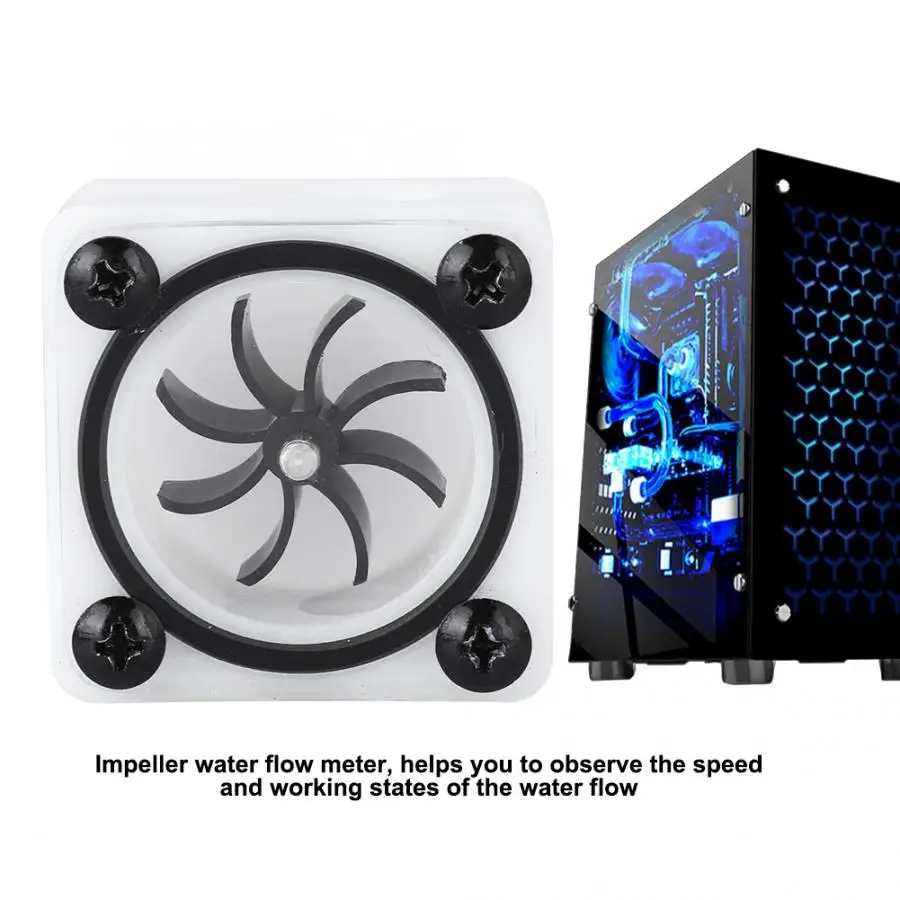 Вращающийся измеритель скорости G1/4 потока вращающийся индикатор расхода воды