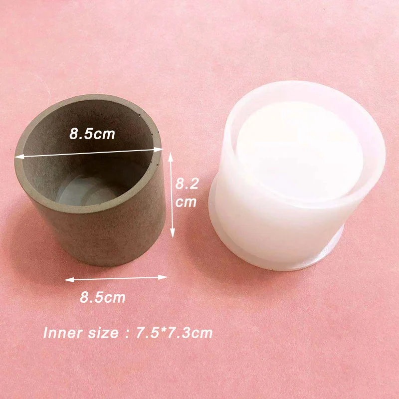 Формы для бетонных сосудов форма бетона цемента свечей контейнера свечи формы