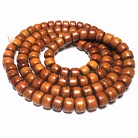 tibet yak bone barrel beads strand 9x7mm 108 beads archaistic old prayer mala beads tsb0287