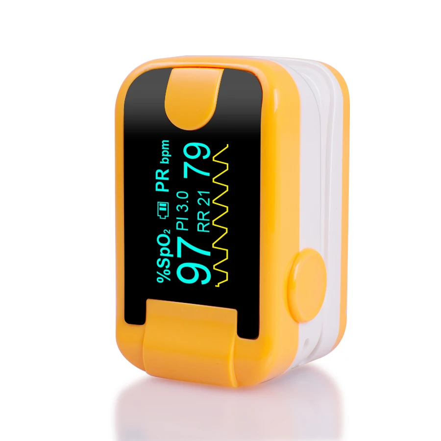 Pulsioximetro Fingertip Pulse Oximeter De Pulso Dedo SpO2 Saturation Meter Respiration Rate |