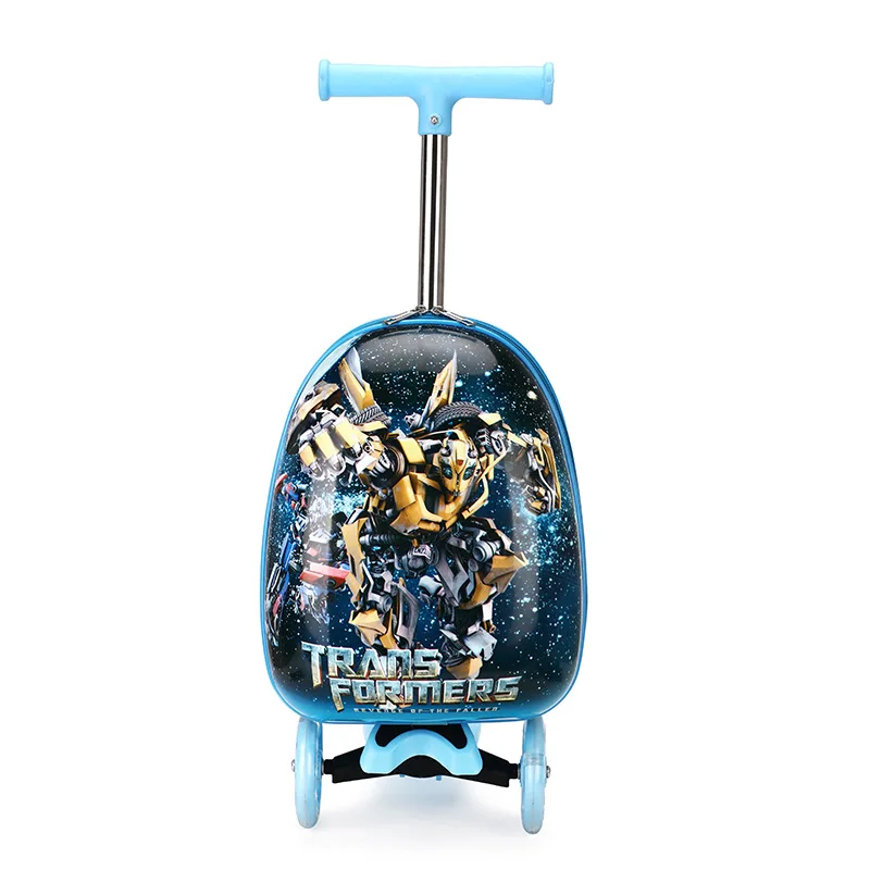 Детский чемодан на колесиках FirstMeet сумка для багажа с мультяшным рисунком 15