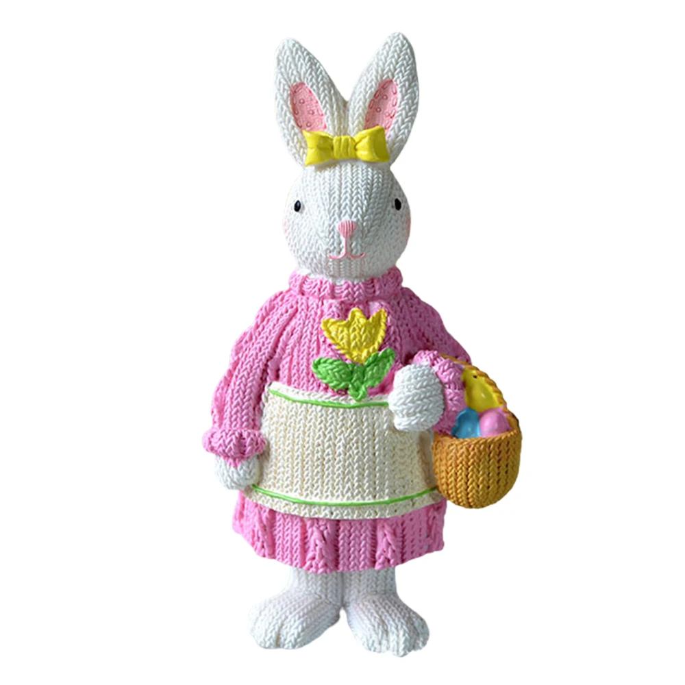 

Фигурки вязаные пасхальные украшения и сидячие полирезиновые зеленые праздничные подарки желтые настольные украшения отделка стоячие