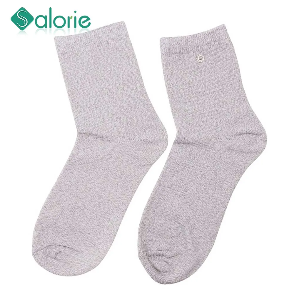 

Electrodos TENS Socks for EMS TENS Machine Foot Massager Massage Physiotherapy Equipment Accessories Muscle Stimulator 1 Pair