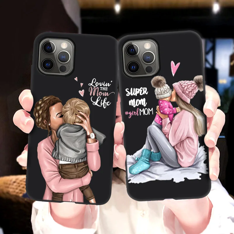 

Soft Case For Sony Xperia 10 Plus Case Fashion Super Dad Mom Baby Girl Phone Case For Sony Xperia 10 II 2 10 XA3 Cover Funda Bag