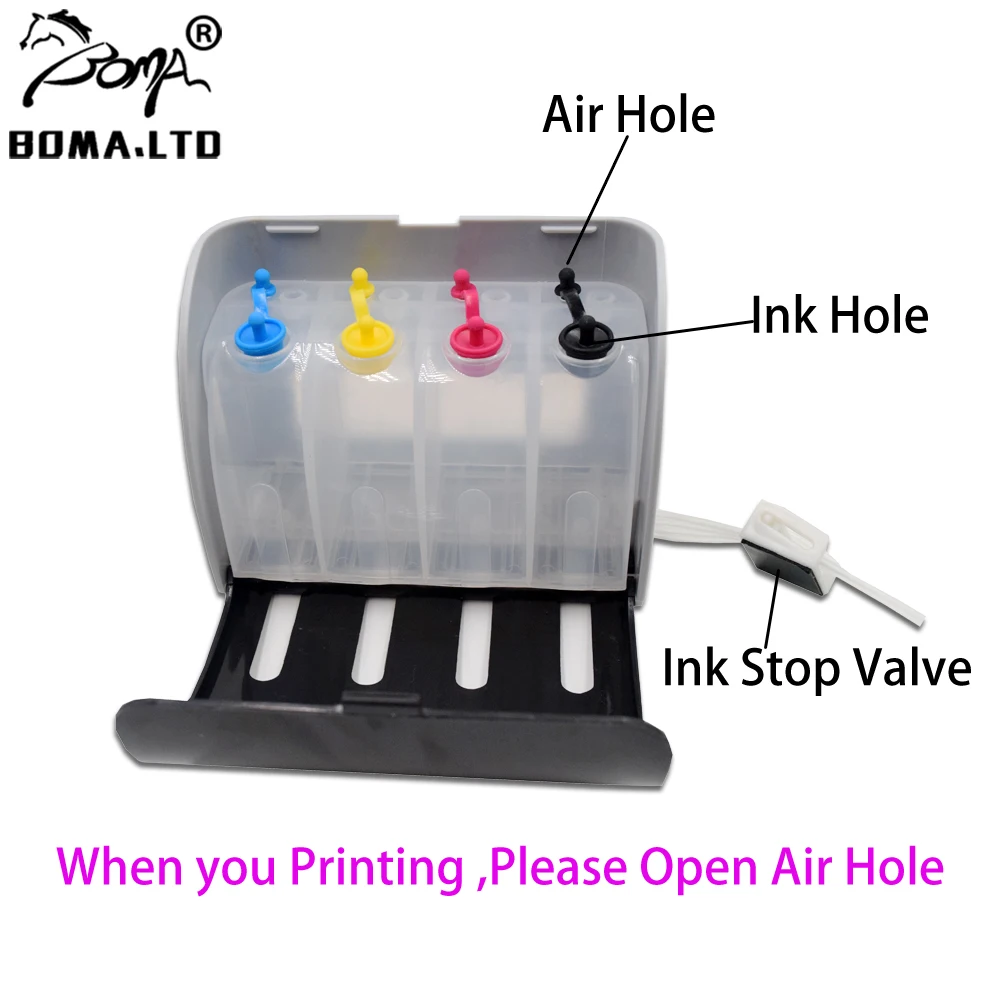 Чип дуги BOMA.LTD T1291 T1301 Ciss для Epson Stylus BX525WD BX535WD BX625FWD BX635FWD BX320FW BX42WD BX925 BX935FWD|Система