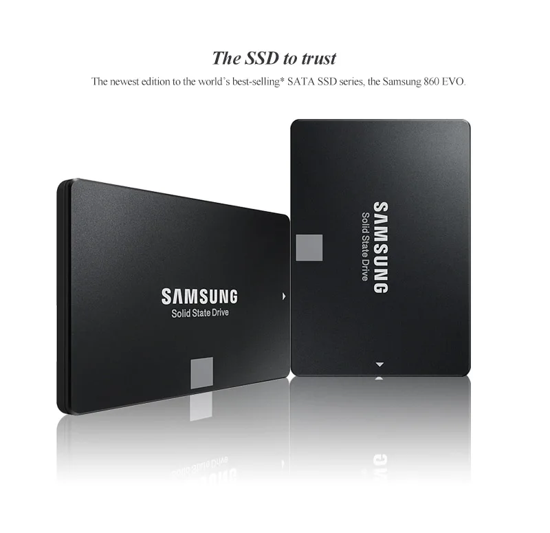 samsung SSD 860 Evo 250 ГБ 500 1 ТБ SATA III 2,5 ''2,5 дюймов Внутренний твердотельный диск для хранения