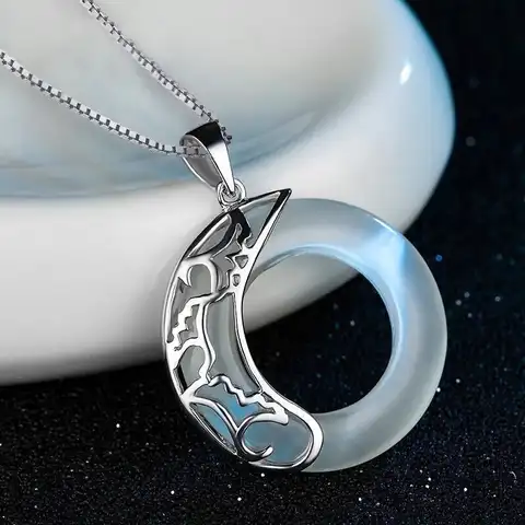 Очаровательное ожерелье с подвеской Tian Guan Ci Fu, модное ожерелье, чокер, ювелирные изделия, подарки для косплея