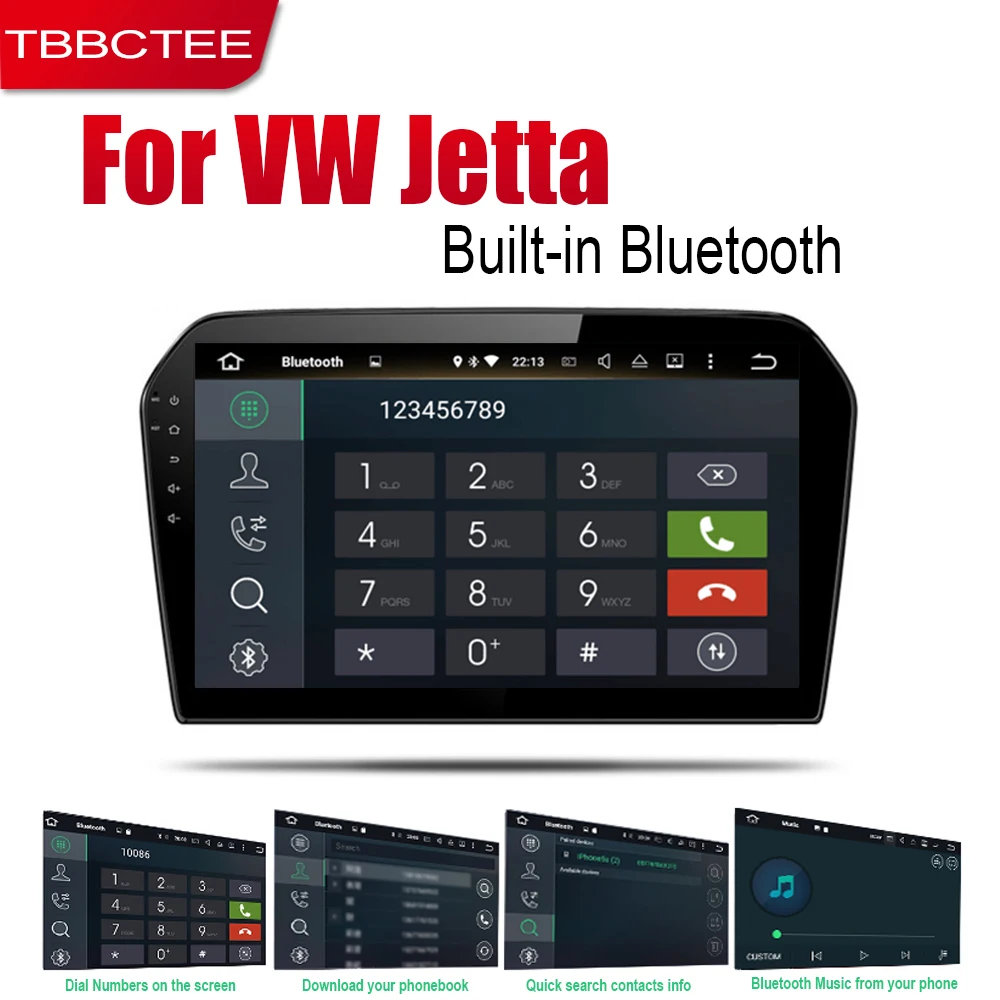 Автомагнитола 2 Din для Volkswagen мультимедийный проигрыватель с GPS навигацией Wi Fi BT VW