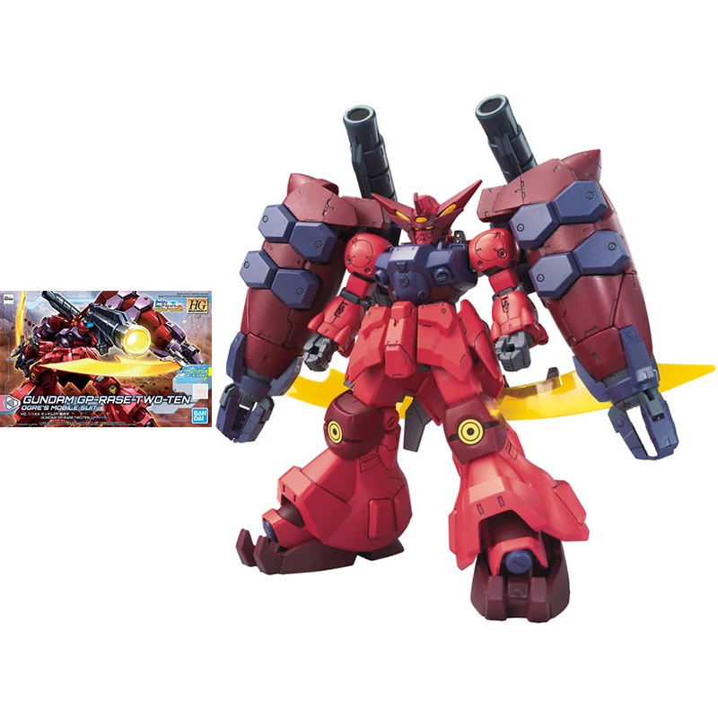 

Bandai Gundam Model Kit Anime Figure HGBD:R 21 1/144 GP-RASE-TWO-TEN Genuine Gunpla Model Action Toy Figure Toys for Children