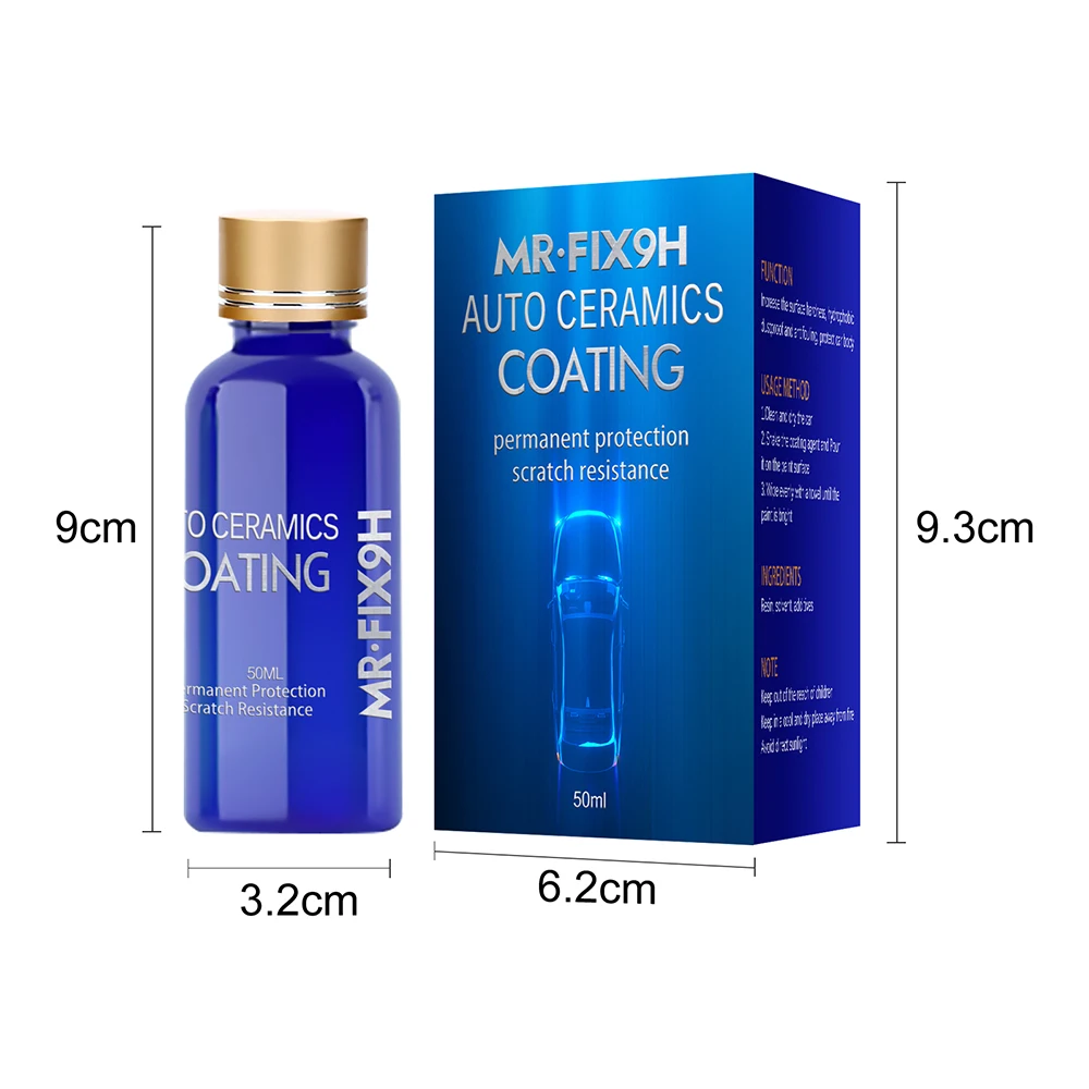 Жидкое керамическое покрытие для автомобиля набор керамических покрытий 30/50 мл