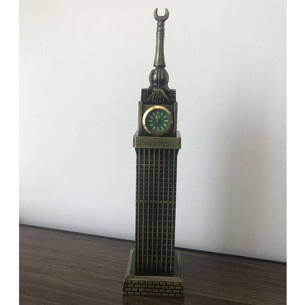 Миниатюрная Башня Халифа часы с эмпией Биг Бен здание мерльона Пиза башня