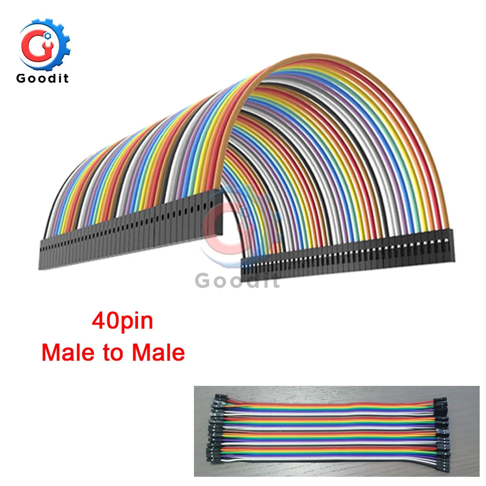 40PIN 10 см 20 см 30 см Dupont Line Male to Male+ Female to Male и Female to Female джемпер дуплексный кабель для PCB DIY KIT